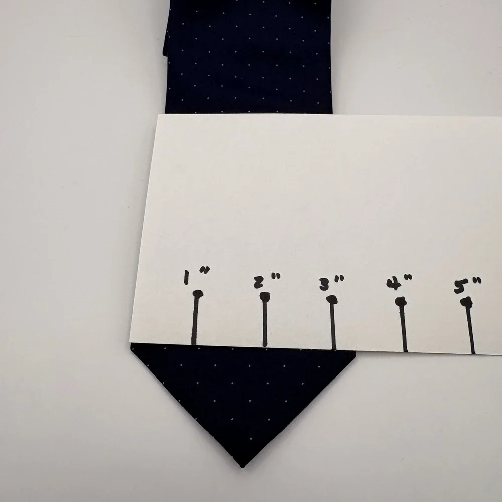 Van Heusen Mens Navy Blue Purple Micro Dot‎ 100% Silk Necktie 58